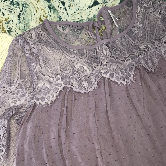 Xhilaration xlarge lavender top - Picture 5 of 6